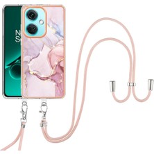 Colorful Shop Oneplus Nord Ce 3 Tampon Mermer Crossbody Kordon Askısı Yumuşak (Yurt Dışından)