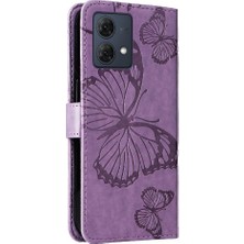 Colorful Shop Motorola Moto G84 5g Flip Kickstand Manyetik Kapak Darbeye Pu (Yurt Dışından)