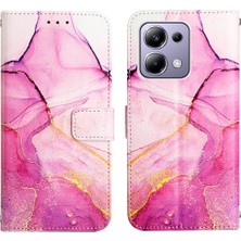 Colorful Shop Xiaomi Poco M6 Pro 4g Pu Deri Kickstand Cüzdan Mermer Desen (Yurt Dışından)