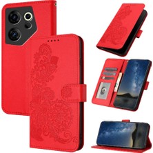 Colorful Shop Tecno Camon 20 Premier Flip Folio Kitap Kickstand Koruyucu Pu Için Kılıf (Yurt Dışından)