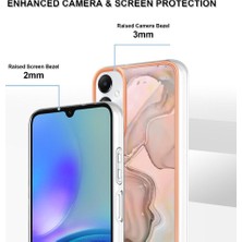 Colorful Shop Samsung Galaxy A05S 4g Tampon Tpu Mermer Silikon ile Uyumlu (Yurt Dışından)