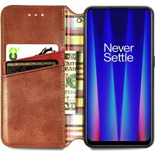 Colorful Shop Oneplus Nord Ce 2 5g Için Kılıf Moda Tasarım Kapak Çevirin Deri Kılıf (Yurt Dışından)