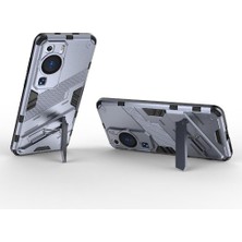 Colorful Shop Huawei P60 Kickstand Sağlam Askeri Koruyucu Kapak Için Kılıf (Yurt Dışından)