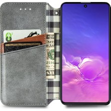 Colorful Shop Samsung Galaxy S10 Lite Cüzdan Fonksiyonu Için Kılıf Deri Kılıf Zarif (Yurt Dışından)