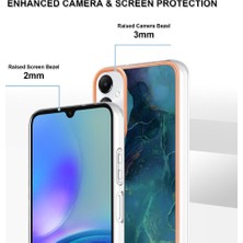 Colorful Shop Samsung Galaxy A05S 4g Tampon Tpu Mermer Silikon ile Uyumlu (Yurt Dışından)