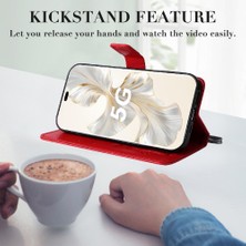 Colorful Shop Onur Için Kılıf 100 Pro Manyetik Kapak Darbeye Kapak Flip Kickstand Pu (Yurt Dışından)