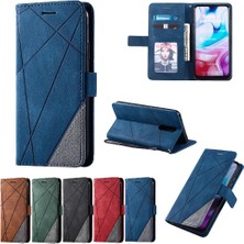 Colorful Shop Xiaomi Redmi 8 Için Kılıf Manyetik Kart Tutucu Kickstand Cüzdan Flip Folio (Yurt Dışından)