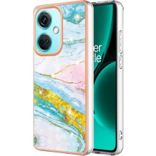 Colorful Shop Oneplus Nord Ce 3 Için Kılıf Mermer Desen Koruma Yumuşak Tampon Ince Tpu (Yurt Dışından)