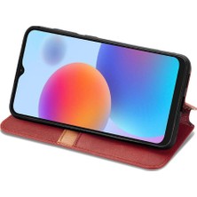 Colorful Shop Zte Blade A52 Zarif Iş Cüzdan Fonksiyonu Deri Kılıf (Yurt Dışından)