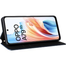 Colorful Shop Oppo A79 5g Kart Yuvaları Için Kılıf Tutucu Pu Deri Cüzdan Manyetik 3D (Yurt Dışından)