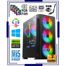 Zeiron Power RTX10 Intel Core I5-9400F 16 GB Ram 1 Tb M.2 Nvme SSD 12GB 192BIT RTX3060 Oyuncu Masaüstü Bilgisayar