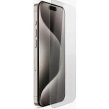 Vonmahlen iPhone 15 Pro Için Şeffaf Kılıf + Ekran Koruyucu Güvenlik Paketi