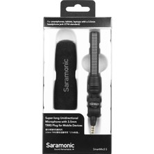 Saramonic 3,5 mm Trrs Cihazları Için Süper Uzun Tek Yönlü Mikrofon SMARTMIC5D (Yurt Dışından)