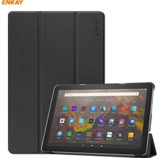 Enkay Fire Hd 10/10 Plus Için Pu Deri Akıllı Kılıf (2021) (Yurt Dışından)