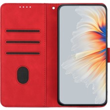 ZSZH Infinix Note 30 4g Için Kalp Desenli Deri Fe Kılıf (Yurt Dışından)