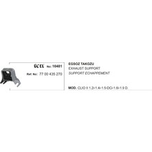 Üçel Eksoz Takozu 10481 Clıo-Iı 7700435270 7700435270 Gold