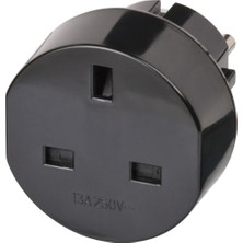 Brennenstuhl Ingiltere Fiş Sistemine Uyumlu IP20 Lisanslı Topraklı Travel Adaptör