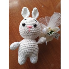 Tülays Hand Craft Amigurumi Sevimli Miniklerden Tavşan Sağlıklı Oyuncak El Örgüsü