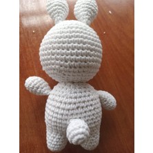 Tülays Hand Craft Amigurumi Sevimli Miniklerden Tavşan Sağlıklı Oyuncak El Örgüsü