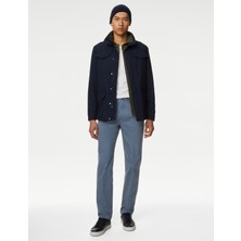 Marks & Spencer Regular Fit Hafif Dokulu Chino Pantolon