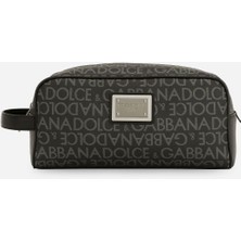 Coated Jacquard Hand Bag