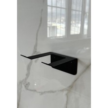 Velux Home Metal Saç Kurutma Makinası Tutucu Banyo Askılık Organizer Askı 6*10*10,5 cm