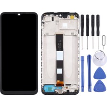 Çelik Pro Xiaomi Uyumlu M2006C3MG Redmi 9c Ekran LCD Dokunmatik Full Çıtalı