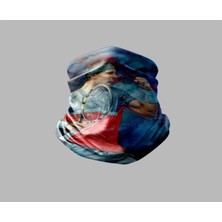 Tenis Tasarımlı Motorcu Çok Amaçlı Outdoor Boyunluk Unisex Bandana