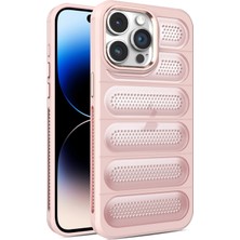 Teleplus iPhone 14 Pro Max Kılıf Airmax Cooling Armor Delikli Kapak