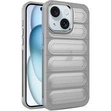 Teleplus iPhone 15 Kılıf Airmax Cooling Armor Delikli Kapak