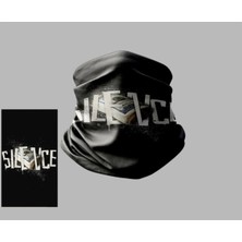 Yazı Tasarımlı Motorcu Çok Amaçlı Outdoor Boyunluk Unisex Bandana