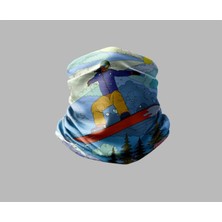 Buffalo Kayak & Dağ Tasarımlı Motorcu Çok Amaçlı Outdoor Boyunluk Unisex Bandana