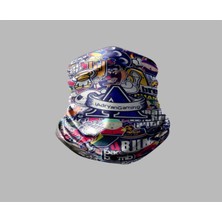 Karışık Çok Desenli Tasarımlı Motorcu Çok Amaçlı Outdoor Boyunluk Unisex Bandana