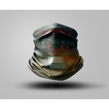 Buffalo Motorcu Çok Amaçlı Outdoor Boyunluk Unisex Bandana