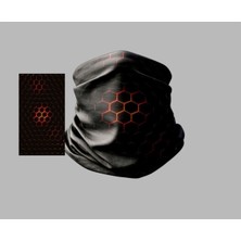 Buffalo Datwork Tasarımlı Motorcu Çok Amaçlı Outdoor Boyunluk Unisex Bandana