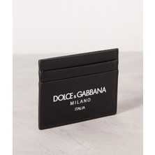 Logo-Print Leather Card Holder