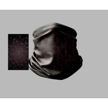 Buffalo Datwork Tasarımlı Motorcu Çok Amaçlı Outdoor Boyunluk Unisex Bandana