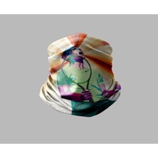 Buffalo Tenis Tasarımlı Motorcu Çok Amaçlı Outdoor Boyunluk Unisex Bandana