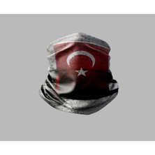 Türk Bayrağı Tasarımlı Motorsiklet Bandana