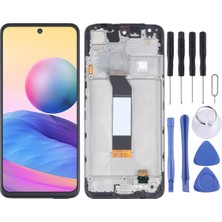 Çelik Pro Xiaomi Uyumlu M2103K19G Redmi Note 10 5g Ekran LCD Dokunmatik Full Çıtalı