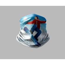 Kayak & Dağ Tasarımlı Motorcu Çok Amaçlı Outdoor Boyunluk Unisex Bandana