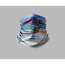 Kayak & Dağ Tasarımlı Motorcu Çok Amaçlı Outdoor Boyunluk Unisex Bandana