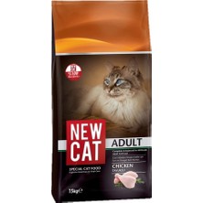 Newcat Tavuklu Yetişkin Kedi Maması 15 kg