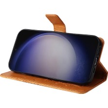 Mellow Shop Samsung Galaxy S24 Artı Darbeye Kapak Flip Kickstand Pu ile (Yurt Dışından)