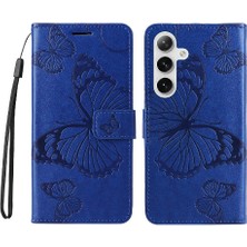 Mellow Shop Samsung Galaxy S24 Artı Darbeye Kapak Flip Kickstand Pu ile (Yurt Dışından)