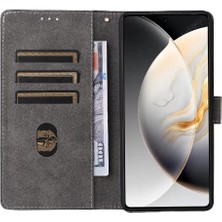 Mellow Shop Tecno Camon 30 5g/cl7 Pu Deri Rfid Engelleme Kartı Yuvaları Için Kılıf Kapak (Yurt Dışından)