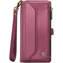 Mellow Shop Samsung Galaxy Z Için Crossbody Durumda Kat 3 5g Kılıf Cüzdan Fermuar Faturaları Için (Yurt Dışından)