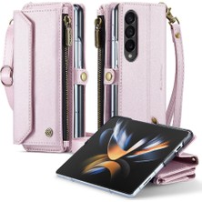 Mellow Shop Samsung Galaxy Z Için Crossbody Durumda Kat 4 5g Cüzdan Kılıf Kadınlar Için Kılıf (Yurt Dışından)