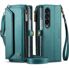 Mellow Shop Samsung Galaxy Z Için Crossbody Durumda Kat 4 5g Cüzdan Kılıf Kadınlar Için Kılıf (Yurt Dışından)