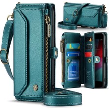 Mellow Shop Kadınlar Için Crossbody Durumda iphone 6/6s Cüzdan Durumda Fermuar Faturaları Yuvası (Yurt Dışından)